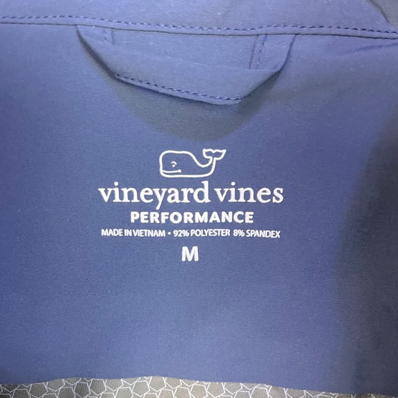 Vineyard Vines Convertible Jacket to Vest Performance Wear Size Medium in Navy - Picture 13 of 16